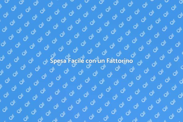 La Comodità di Avere un Fattorino