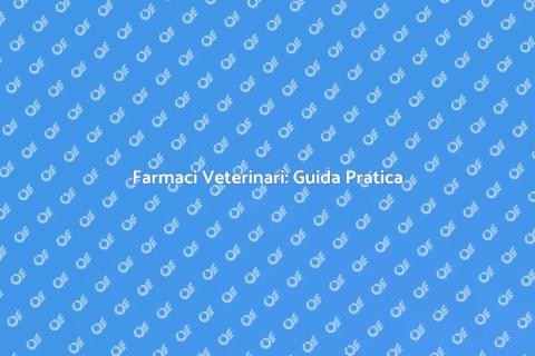 Ottenere Farmaci Veterinari Facile