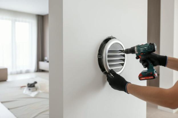 Installare bocchetta di ventilazione