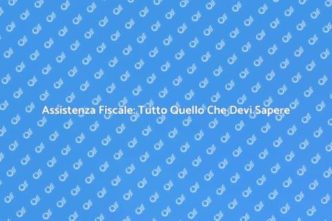 Assistenza Fiscale: Guida Completa