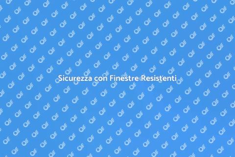 Finestre Resistenti a Impatti