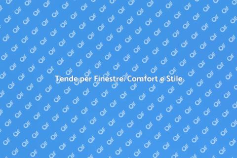 Tenda a Copriletto per Finestre