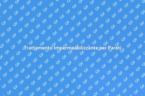 Impermeabilizzazione Pareti: Proteggi Casa