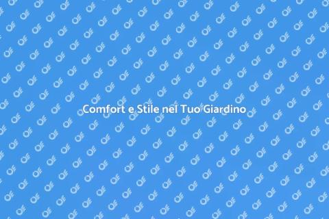 Set da Relax per Giardino Ideale