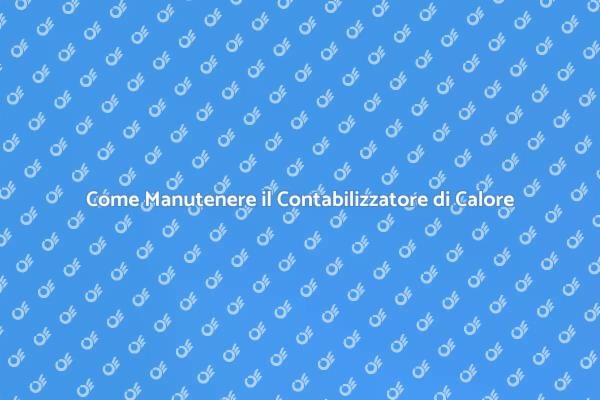 Manutenzione Efficace del Calore