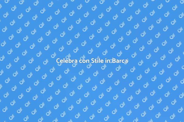 Organizza il Tuo Evento di Lusso in Barca