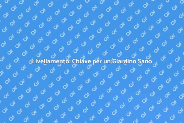 Livellamento per Terreni Rigogliosi