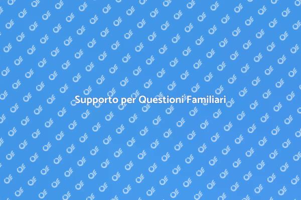 Affronta le Questioni Familiari Insieme