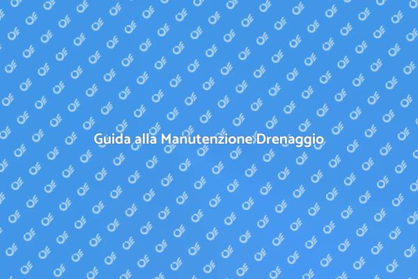 Manutenzione Efficace dei Canali di Drenaggio