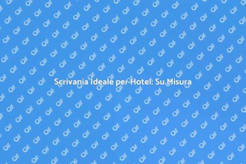 Scrivania con Cassettiera su Misura