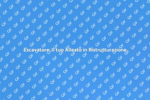 Potere dell'Escavatore in Ristrutturazione