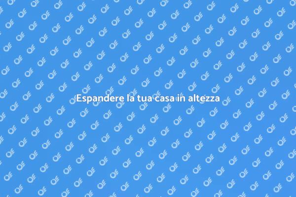 Ottimizza il tuo spazio in altezza