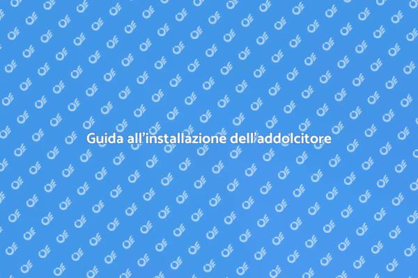 Come installare un impianto di addolcitore