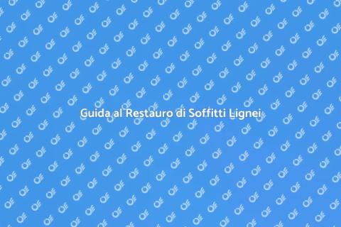 Stuccare e Restaurare Soffitti Lignei