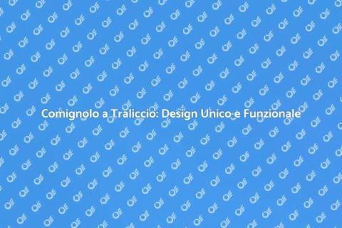 Comignolo a Traliccio: Eleganza in Tetto