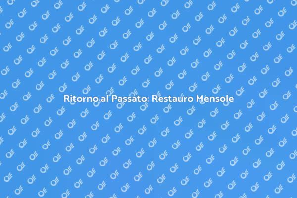 Rinasce il Design: Mensole d'Epoca