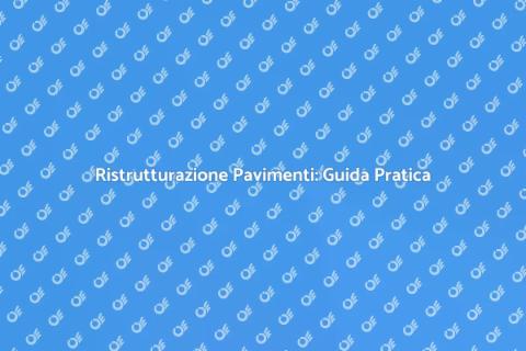 Lavorare un Pavimento con Stile