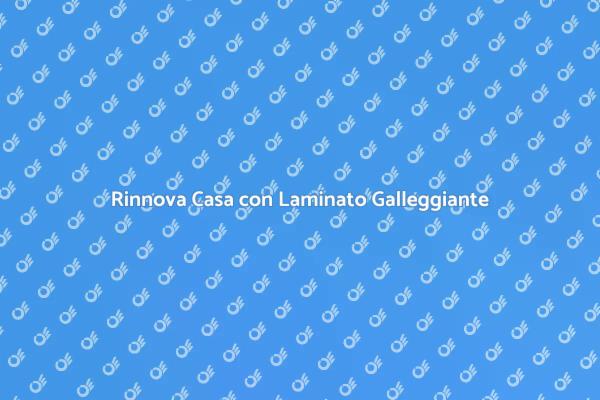 Pavimento Laminato: Eleganza e Funzionalità