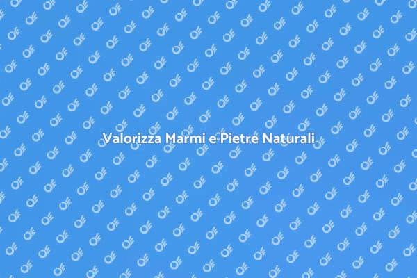 Lucidatura di Marmi e Pietre Naturali