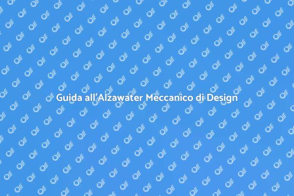 Installazione Alzawater: Eleganza e Funzionalità