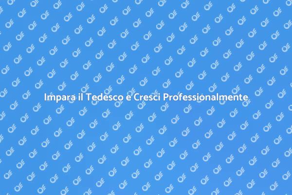 Lezioni di Tedesco: Crescita e Opportunità