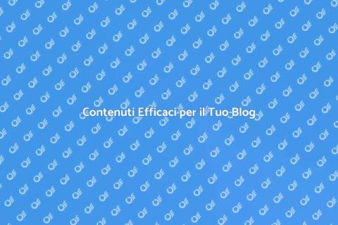 Creazione Contenuti per Blog Aziendale