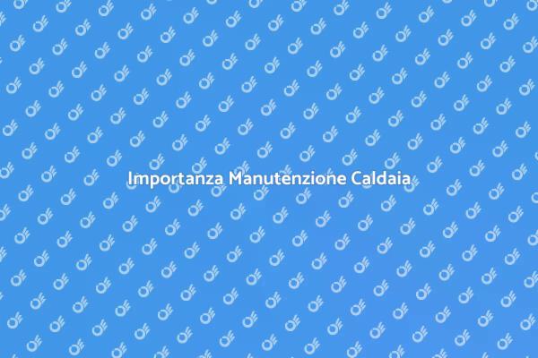 Perché Manutenere la Caldaia a Condensazione