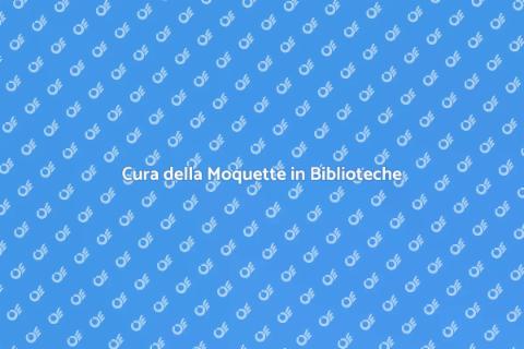 Manutenzione Moquette in Biblioteche