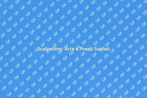 Scalpellino: Costo e Competenze