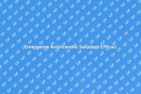 Gestione Emergenze Vigilanza Antincendio