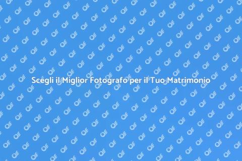Fotografo per Matrimonio: Emozioni Immortali
