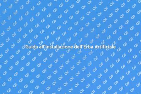 Installare Erba Artificiale in Giardino