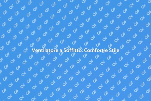 Come Installare un Ventilatore a Soffitto