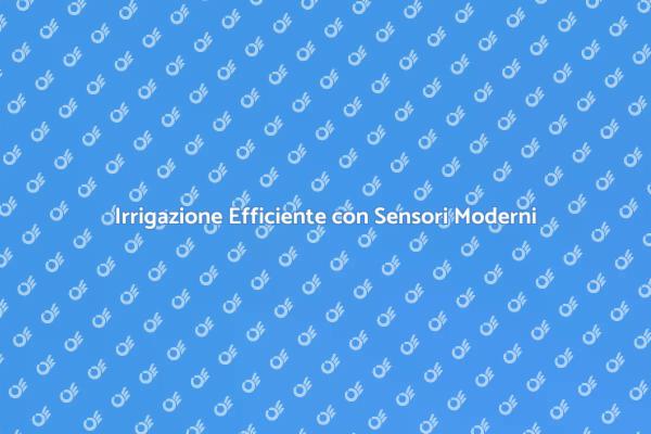 Innovazione nell'Irrigazione per il Giardino