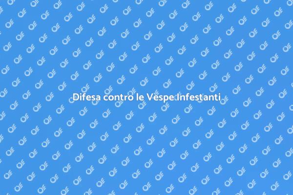 Come Difendere gli Spazi dalle Vespe