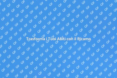 Servizio di Ricamo per Abiti Unici
