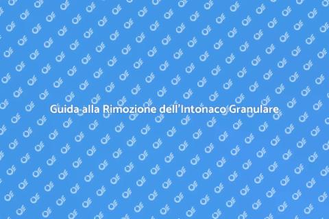 Rimuovere l'Intonaco Granulare