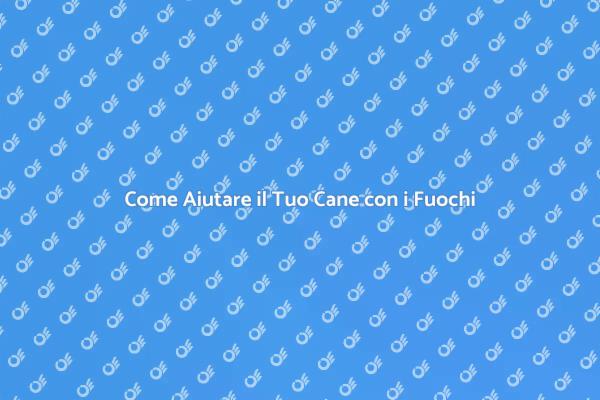 Cani e Fuochi: Come Affrontare la Paura