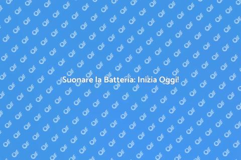 Lezioni di Batteria: Suona come un Pro