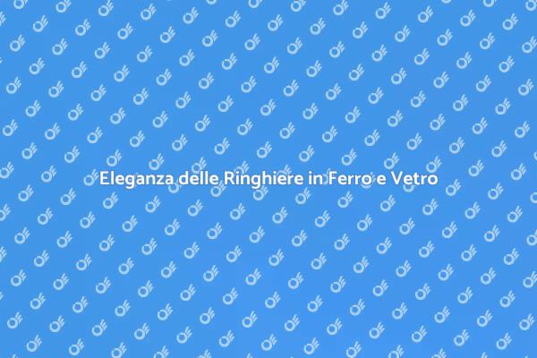 Ringhiere: Ferro Battuto e Vetro in Arredo