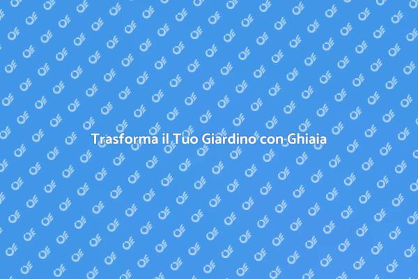 Ghiaia Decorativa: Il Tuo Giardino da Sogno