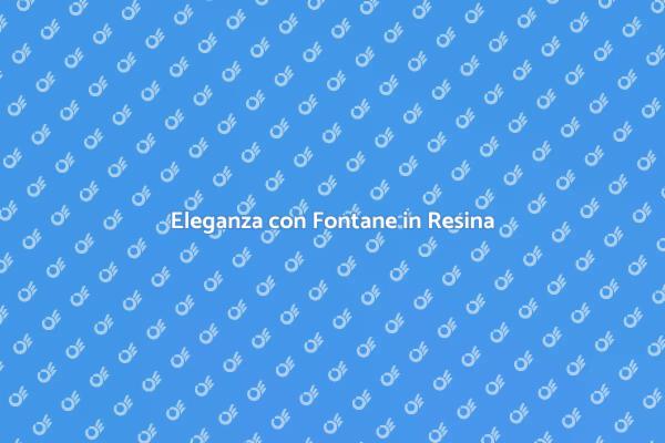 Fontane da Giardino: Stile e Magia