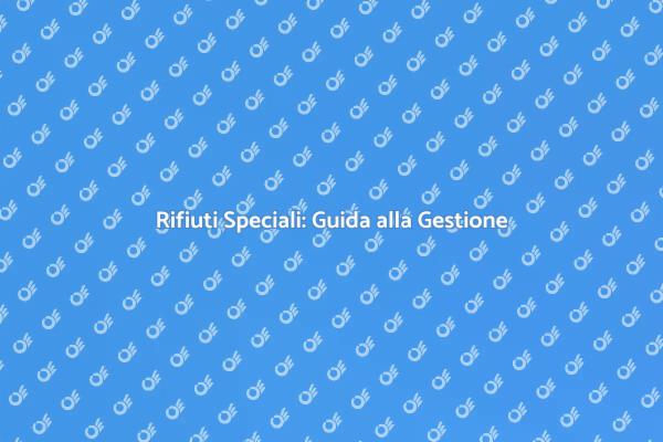 Il Futuro della Gestione dei Rifiuti