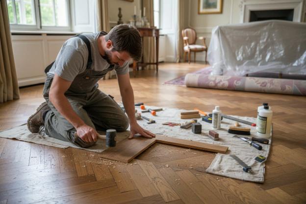 Quanto costa riparare un pavimento in legno?
