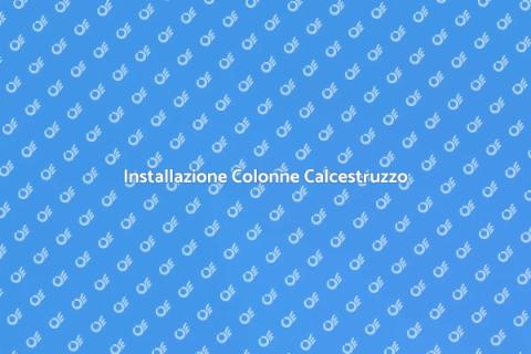 Colonne in Calcestruzzo per Strutture