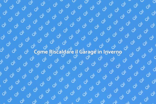 Riscalda il Tuo Garage con Facilità