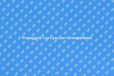 Protezione Murale Idrorepellente