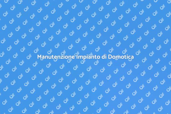 Servizi di Riparazione Domotica