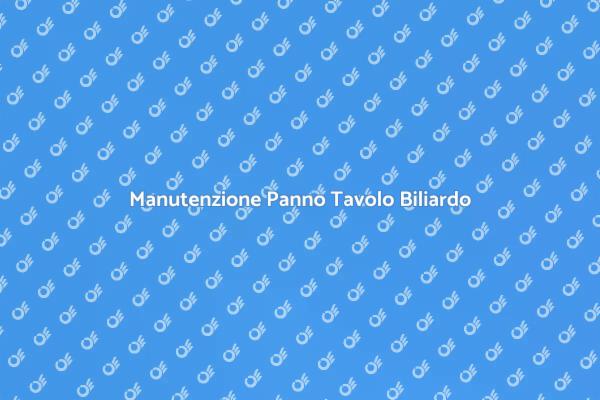 Servizio Foderare Panno Biliardo