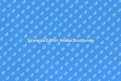 Analisi Strutturale Edificio Essenziale